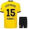 Officiële Voetbalshirt + Korte Broek Borussia Dortmund Hummels 15 Thuis 2023-24 - Kids